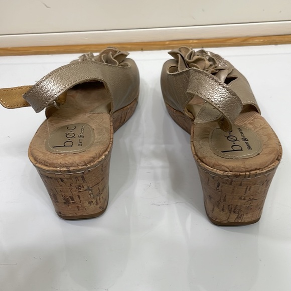 BOC Born Espadrilles Cork Wedge Heel Sandals size 10 - Picture 5 of 8